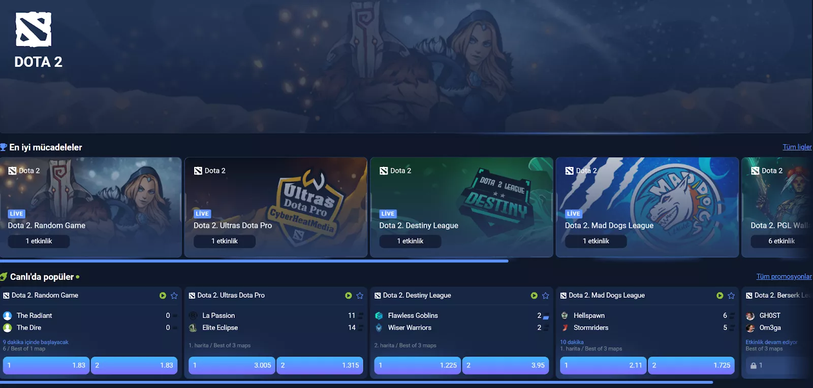 1xBet | Turnuva Heyecanına Sen de Katıl